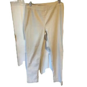 Soft Surroundings Stretch Casual Pull on Pants women size L